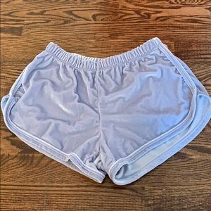 Velvet shorts